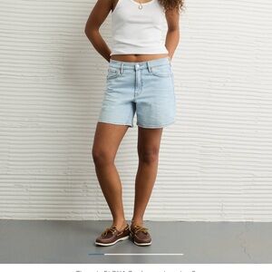 American Eagle Outfitters Light Wash Jean Shorts